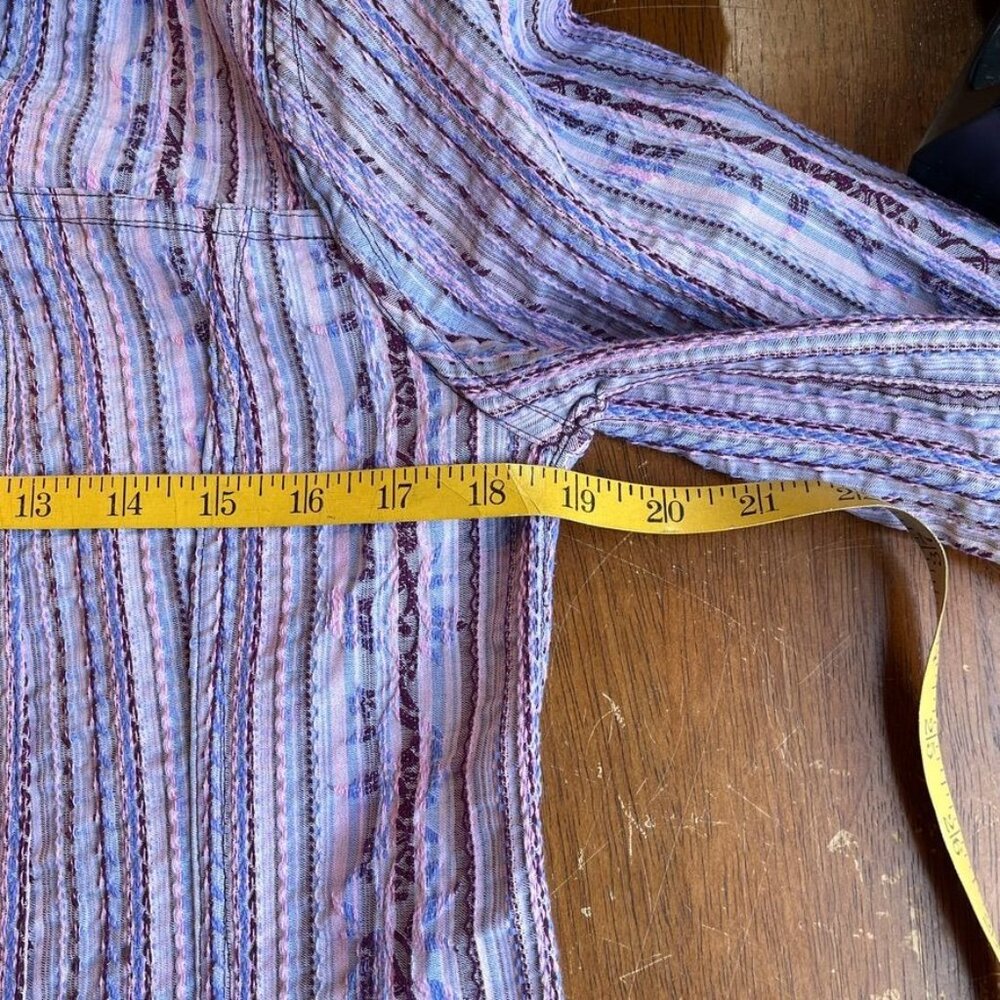 Reversible Embroidered Button Front Jacket‎ Women… - image 8